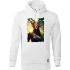 Magnolion Elf nő mágikus erdőben férfi pulóver - 19 szín, S-5XL