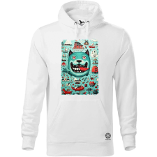 Magnolion Ember és állat firkák v2 férfi pulóver - 19 szín, S-5XL férfi pulóver, kardigán