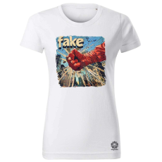 Magnolion Fake News v1 női póló - 19 szín, XS-2XL