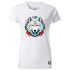 Magnolion Farkas mandala fantázia v1 női póló - 19 szín, XS-2XL