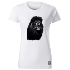 Magnolion Fekete oroszlán v4 női póló - 19 szín, XS-2XL női póló