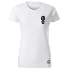 Magnolion Fekete punk srác zseb női póló - 19 szín, XS-2XL női póló