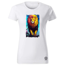 Magnolion Fenséges oroszlán v1 női póló - 19 szín, XS-2XL