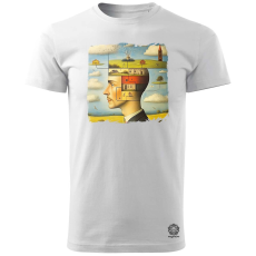 Magnolion Férfi gondolatok v2 férfi póló - 19 szín, S-3XL