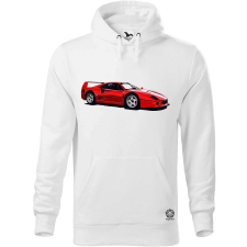 Magnolion Ferrari F40 rajz v5 férfi pulóver - 19 szín, S-5XL férfi pulóver, kardigán