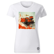 Magnolion Festett dobszett v1 női póló - 19 szín, XS-2XL női póló