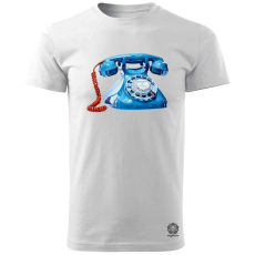 Magnolion Festett telefon v3 férfi póló - 19 szín, S-3XL