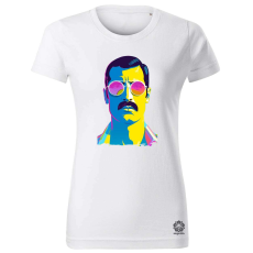 Magnolion Freddie Mercury v6 női póló - 19 szín, XS-2XL
