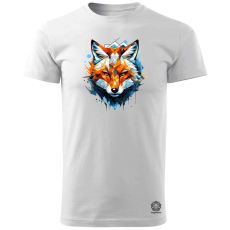 Magnolion Geometrikus róka v4 férfi póló - 19 szín, S-3XL