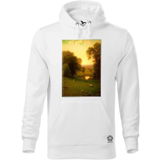 Magnolion George inness tájai v2 férfi pulóver - 19 szín, S-5XL