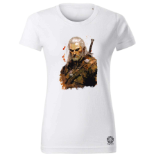 Magnolion Geralt portré v2 női póló - 19 szín, XS-2XL női póló
