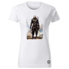 Magnolion Geralt portré v3 női póló - 19 szín, XS-2XL női póló