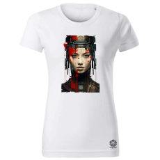 Magnolion Glitch tech fantázia v3 női póló - 19 szín, XS-2XL