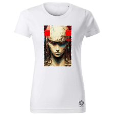 Magnolion Glitch tech fantázia v6 női póló - 19 szín, XS-2XL női póló