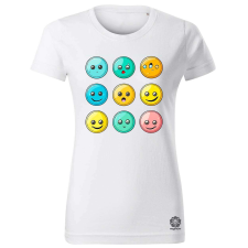 Magnolion Gomb kollázs v2 női póló - 19 szín, XS-2XL női póló