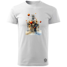 Magnolion Gömbök és képzelet v1 férfi póló - 19 szín, S-3XL férfi póló