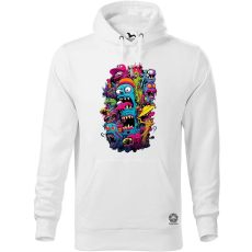 Magnolion Graffiti arcok v2 férfi pulóver - 19 szín, S-5XL