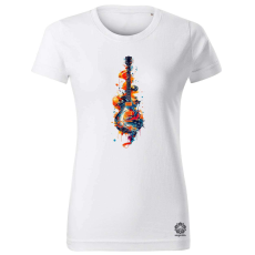 Magnolion Graffiti gitár v2 női póló - 19 szín, XS-2XL