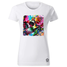 Magnolion Graffiti koponya v2 női póló - 19 szín, XS-2XL női póló