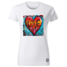 Magnolion Graffiti LOVE v4 női póló - 19 szín, XS-2XL
