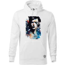 Magnolion Graffiti művészet Milla Jovovich férfi pulóver - 19 szín, S-5XL