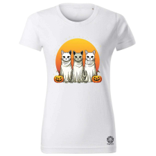 Magnolion Halloween cicák v1 női póló - 19 szín, XS-2XL női póló