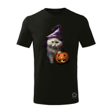 Magnolion Halloween cicák v5 gyerek póló - 11 szín, 4-12 éves gyerek póló