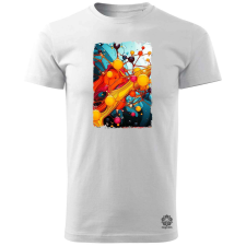 Magnolion Hallucinogén molekulák v2 férfi póló - 19 szín, S-3XL férfi póló