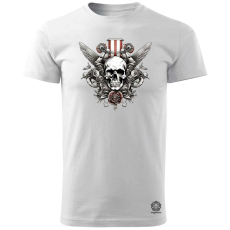 Magnolion Hazafi koponya v6 férfi póló - 19 szín, S-3XL