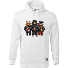Magnolion Hip Hop medvék v7 férfi pulóver - 19 szín, S-5XL