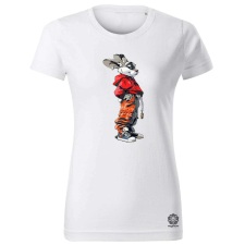 Magnolion Hip Hop nyuszi v1 női póló - 19 szín, XS-2XL női póló