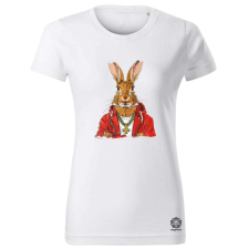 Magnolion Hip Hop nyuszi v21 női póló - 19 szín, XS-2XL női póló
