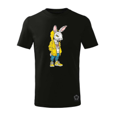Magnolion Hip Hop nyuszi v6 gyerek póló - 11 szín, 4-12 éves gyerek póló