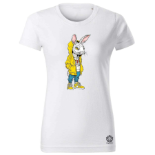 Magnolion Hip Hop nyuszi v6 női póló - 19 szín, XS-2XL női póló