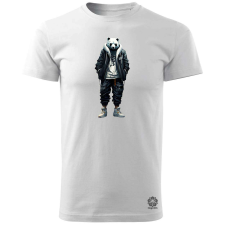 Magnolion Hiphop panda v3 férfi póló - 19 szín, S-3XL férfi póló