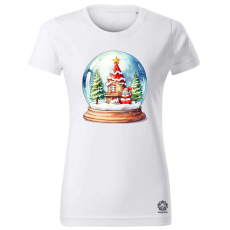 Magnolion Hógömb fantázia v4 női póló - 19 szín, XS-2XL