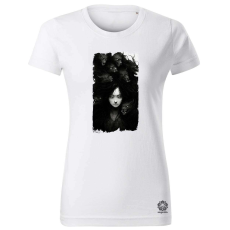 Magnolion Horror jelenet v12 női póló - 19 szín, XS-2XL