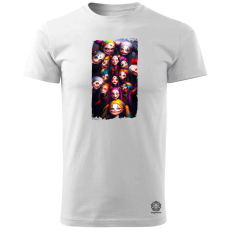 Magnolion Horror jelenet v14 férfi póló - 19 szín, S-3XL