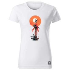 Magnolion Horror jelenet v8 női póló - 19 szín, XS-2XL