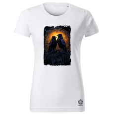 Magnolion Hugin és Munin amulett v3 női póló - 19 szín, XS-2XL