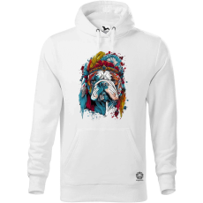 Magnolion Indián bulldog v2 férfi pulóver - 19 szín, S-5XL