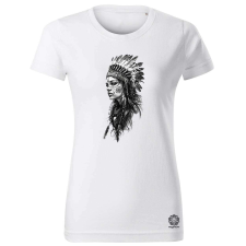 Magnolion Indián női rajz v1 női póló - 19 szín, XS-2XL női póló