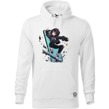 Magnolion Influenszer chibi lány v1 férfi pulóver - 19 szín, S-5XL férfi pulóver, kardigán