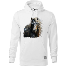 Magnolion Izlandi ló v1 férfi pulóver - 19 szín, S-5XL férfi pulóver, kardigán