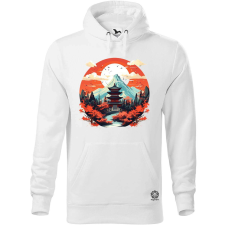 Magnolion Japán szentély v2 férfi pulóver - 19 szín, S-5XL férfi pulóver, kardigán