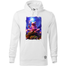 Magnolion Jóga béka v2 férfi pulóver - 19 szín, S-5XL férfi pulóver, kardigán