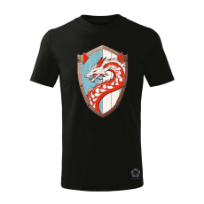 Magnolion Jörmungandr pajzs gyerek póló - 11 szín, 4-12 éves