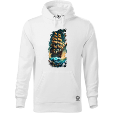 Magnolion Kalózhajó v4 férfi pulóver - 19 szín, S-5XL