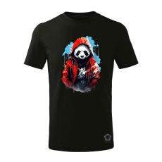 Magnolion Kapucnis panda v1 gyerek póló - 11 szín, 4-12 éves