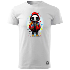 Magnolion Kapucnis panda v2 férfi póló - 19 szín, S-3XL